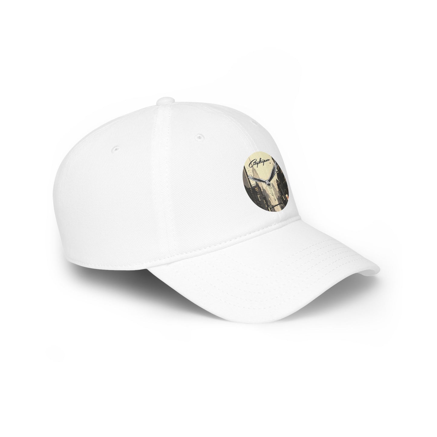 Citydripco. Flying High Low Profile Baseball Cap with Vintage City Design