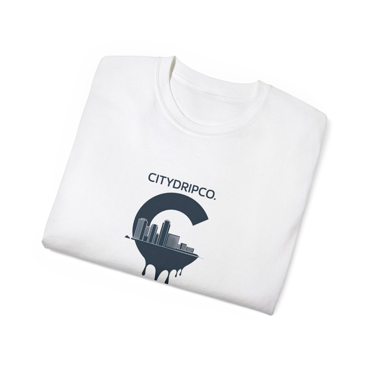 Citydripco. City C Unisex Ultra Cotton Tee - Urban Skyline Graphic Tee