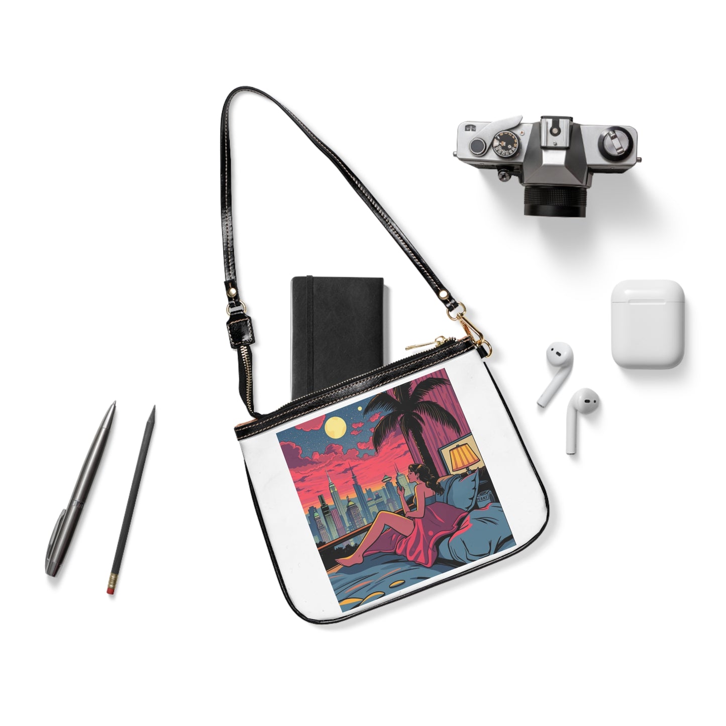 Retro Sunset Small Shoulder bag