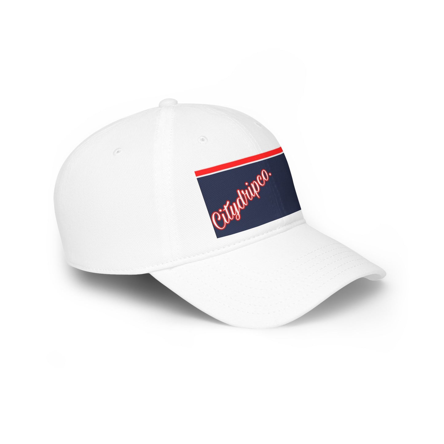 Citydripco. Old Skool Low Profile Baseball Cap - Casual Style for Everyday Wear