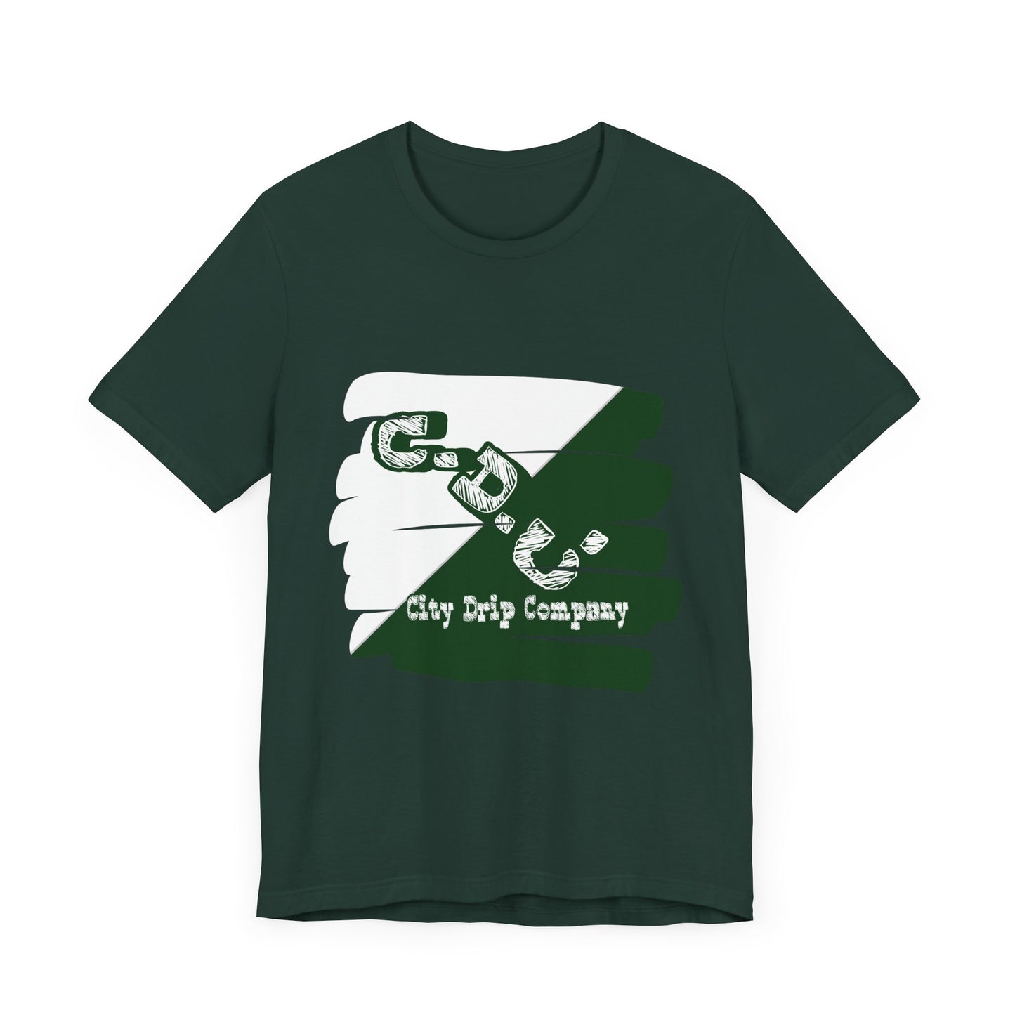 Citydripco. Signature Short Sleeve Tee - Stylish Urban Graphic Tee for Everyday Wear