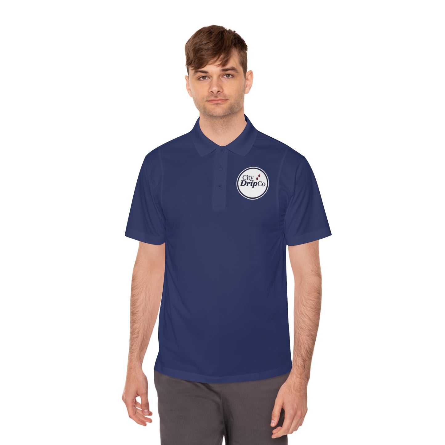 Men's Cityblues Polo Shirt - City DripCo Activewear