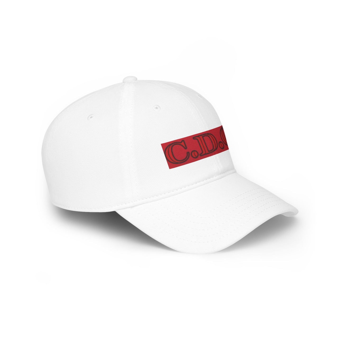 C.D.C. Monogram Low Profile Baseball Cap - Casual Everyday Wear