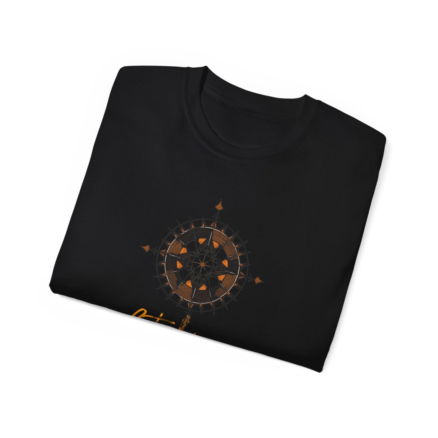 Citydripco. Cotton Compass Tee | Adventure Shirt, Gift for Explorers, Travel T-Shirt, Boho Style Tee, Unique Graphic Shirt