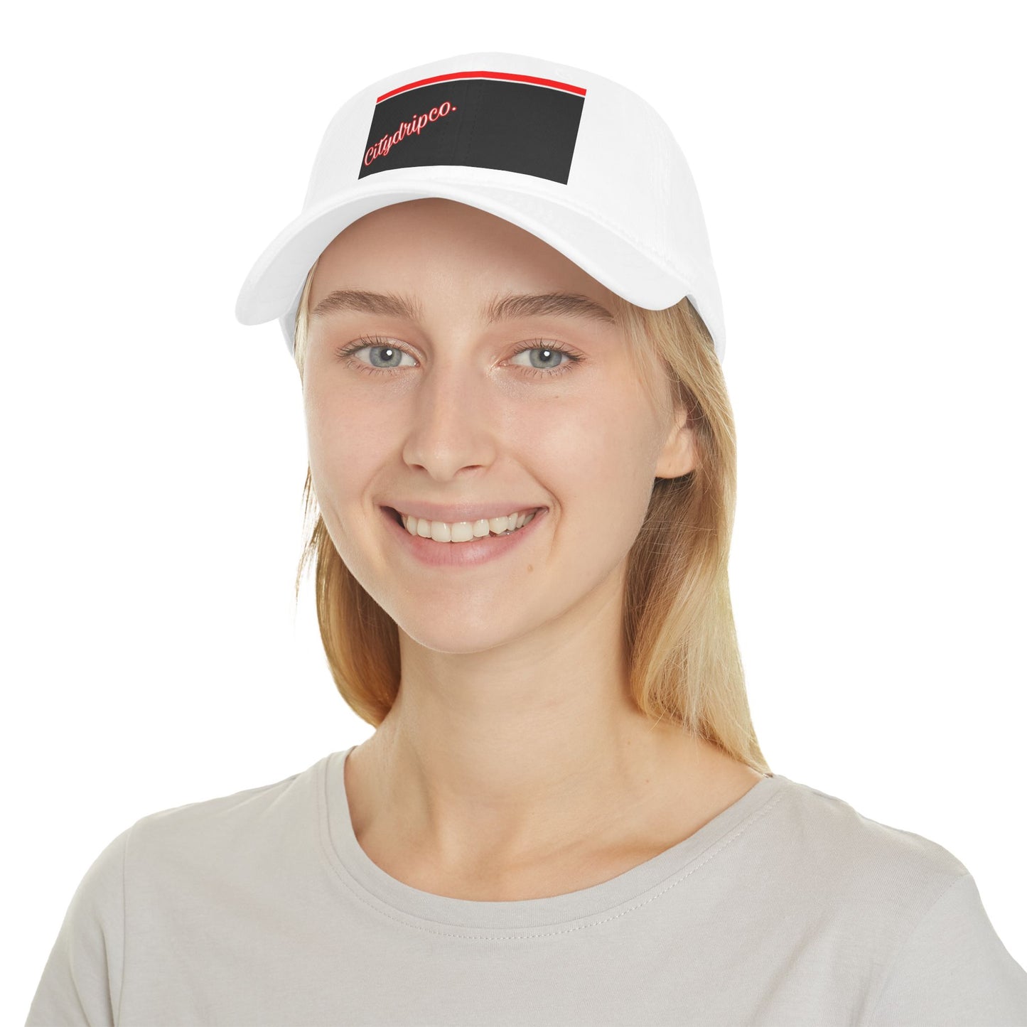 Citydripco. Old Skool Profile Baseball Cap with Citydripco. Design