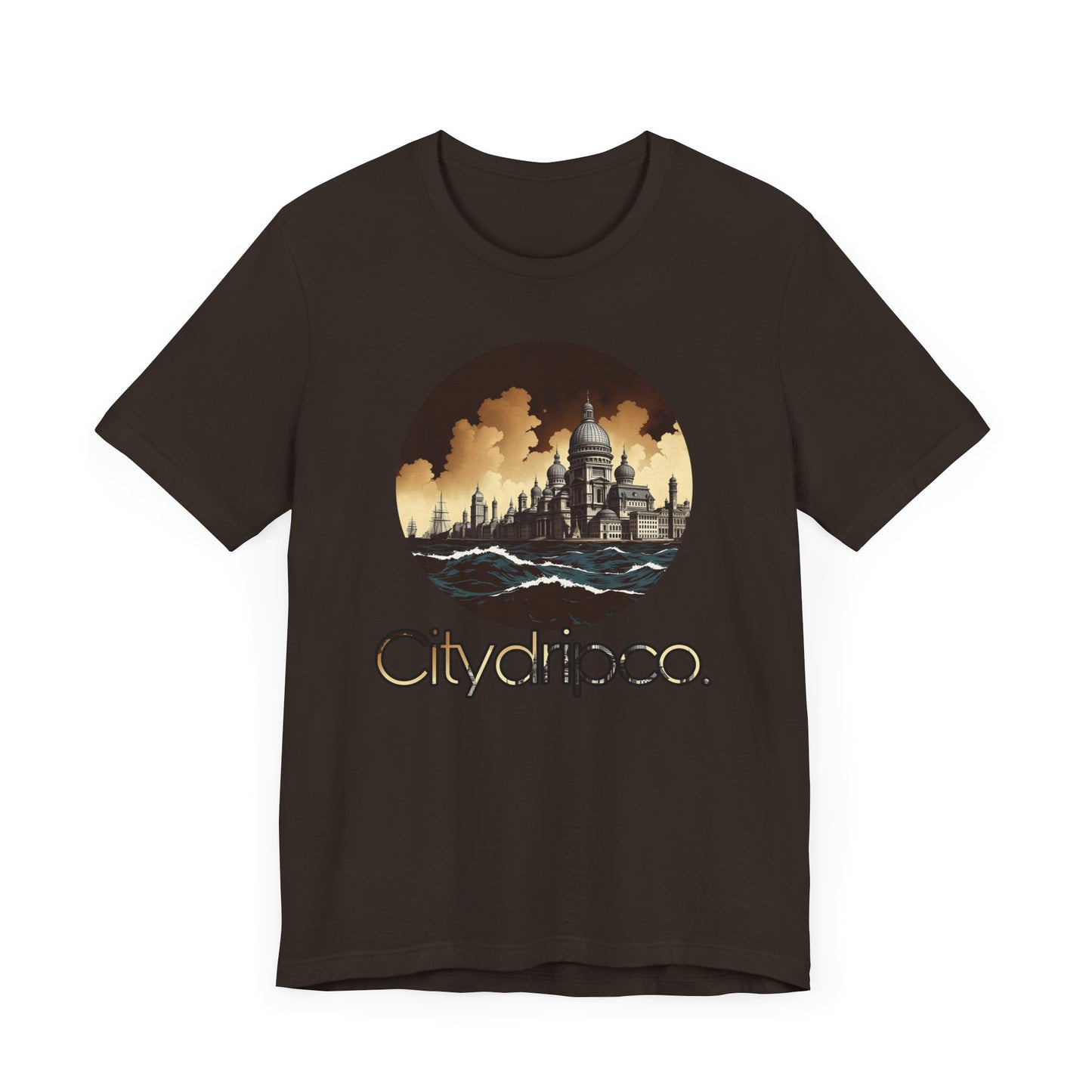 Citydripco. City Under Siege Graphic Unisex Tee - Urban Style Short Sleeve Shirt