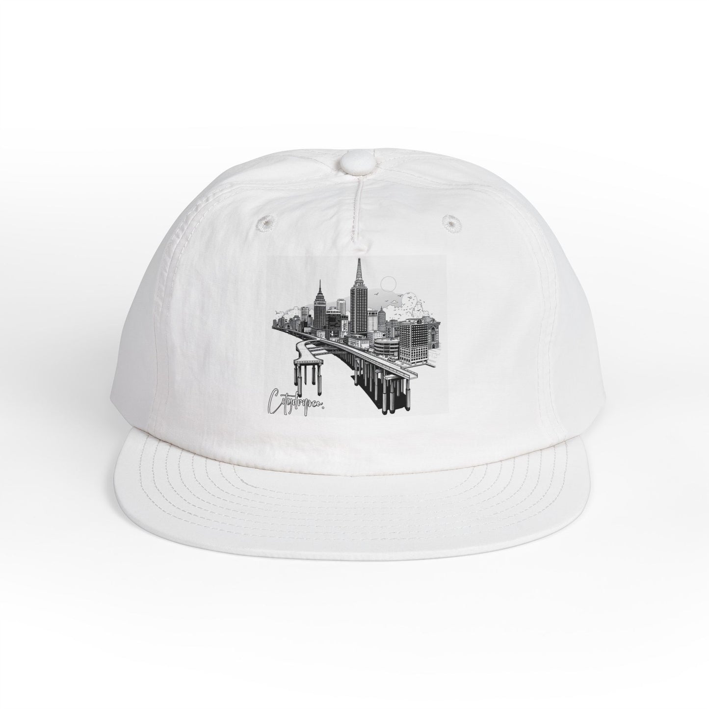 Citydripco. Bridge Drip Surf Cap, Beach Hat, Casual Headwear, Summer Accessory, Gift for Surfers
