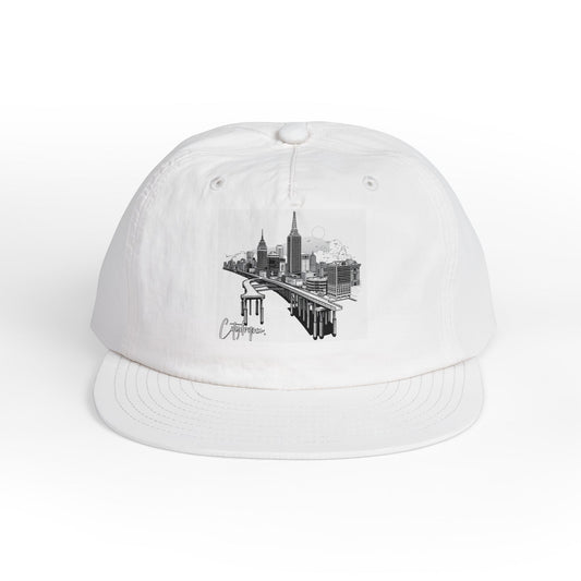 Citydripco. Bridge Drip Surf Cap, Beach Hat, Casual Headwear, Summer Accessory, Gift for Surfers