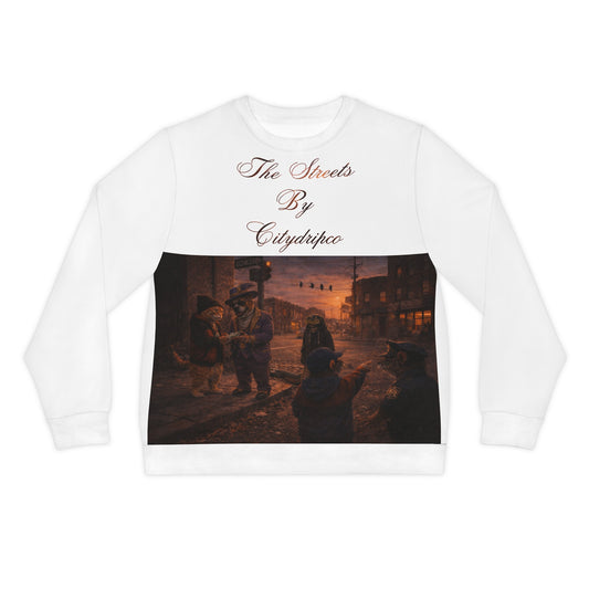 Sweatshirt — "The Streets by Citydipico" Vintage Urban Scene Crewneck