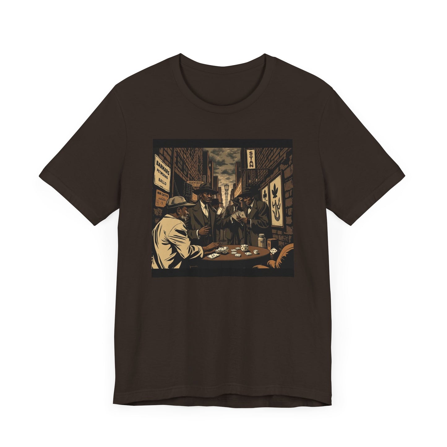 Black Card Game Tee – Cool Graphic for Casual Style