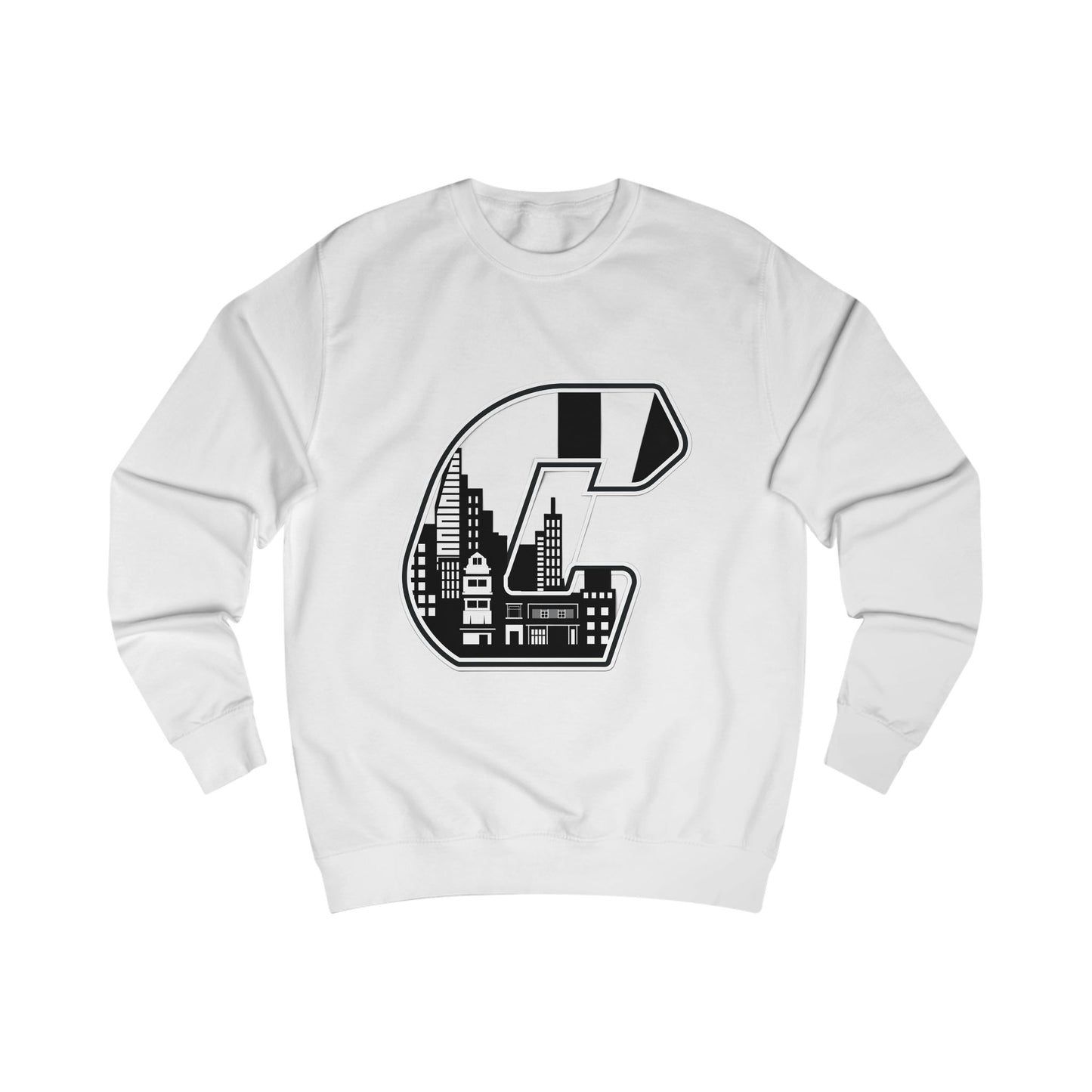 City C Graphic Unisex Sweatshirt - Cozy Urban Style