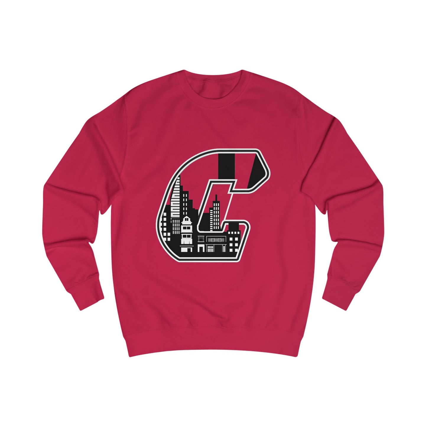 City C Graphic Unisex Sweatshirt - Cozy Urban Style