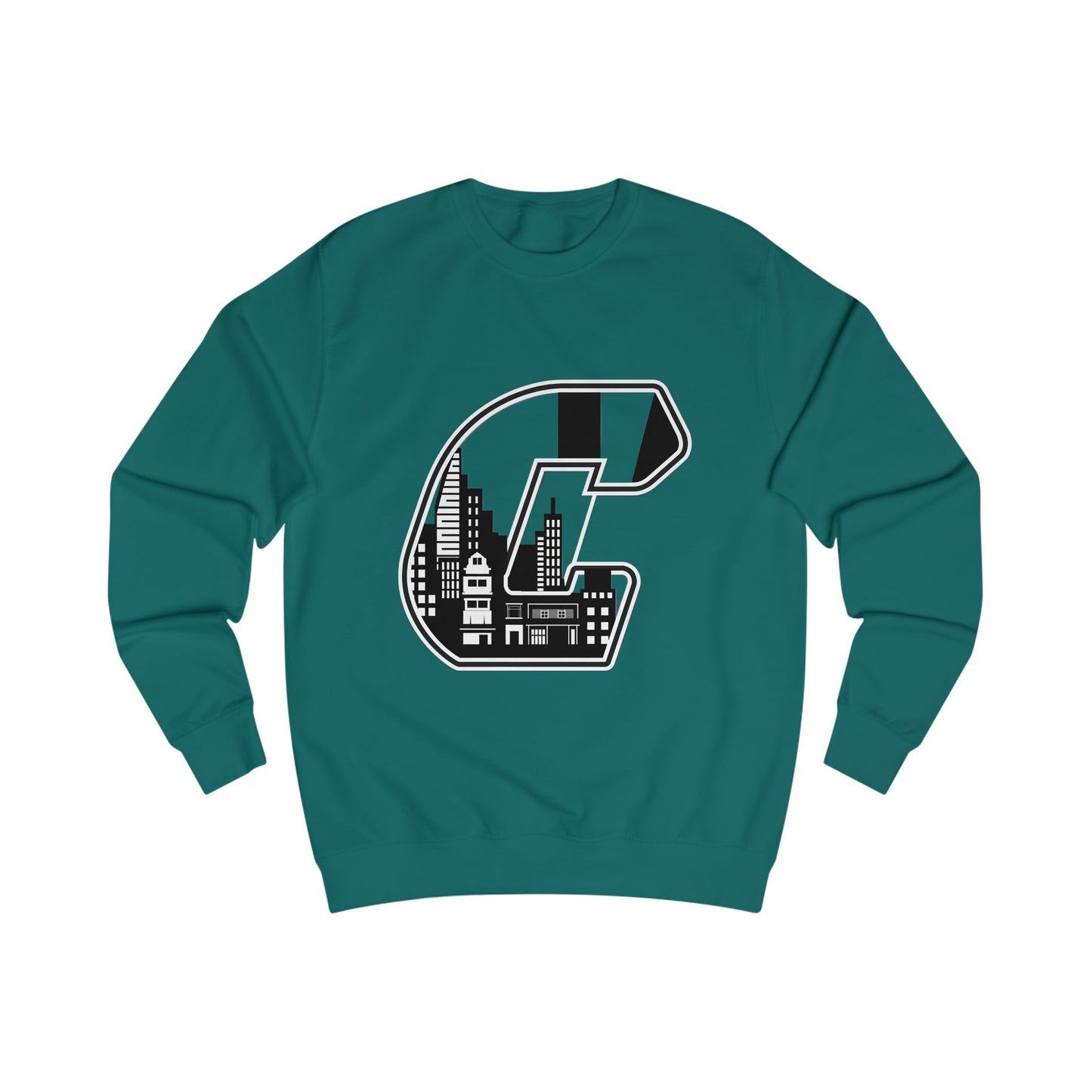 City C Graphic Unisex Sweatshirt - Cozy Urban Style