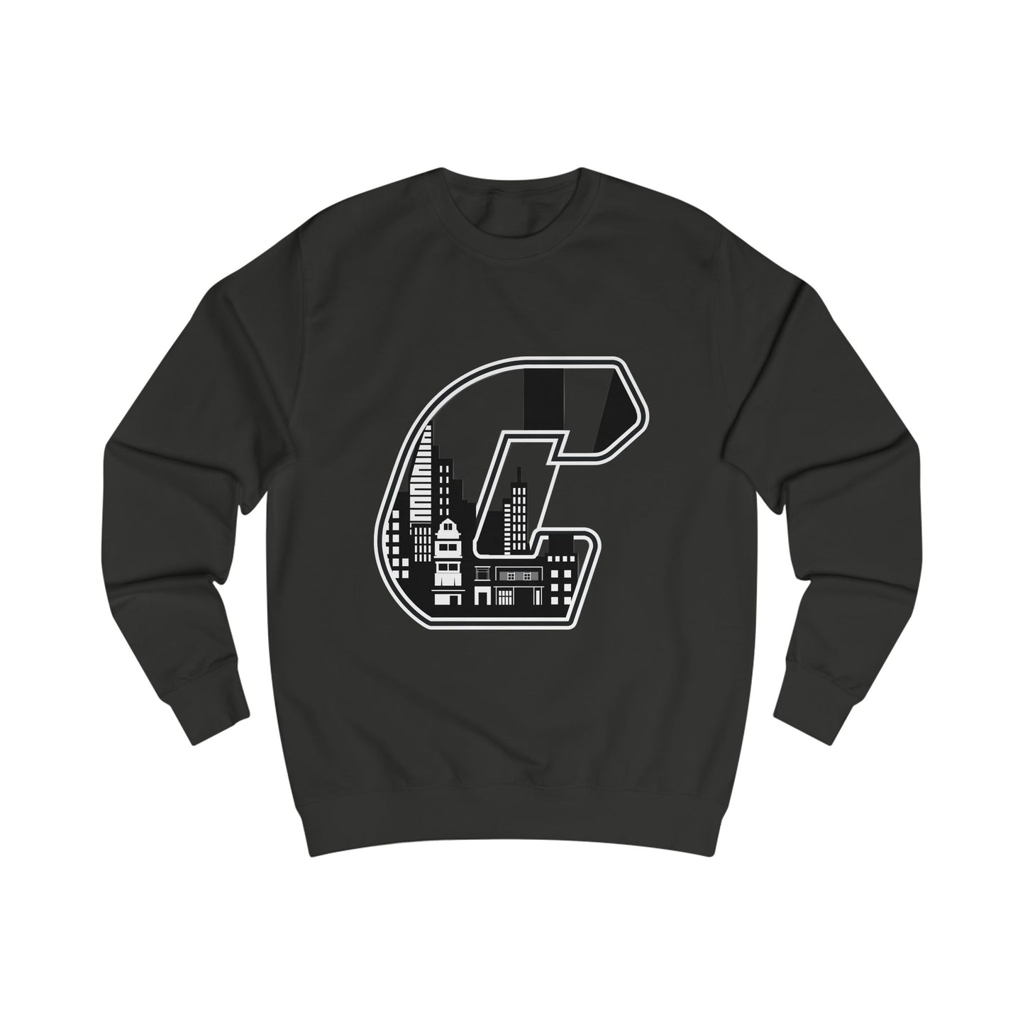 City C Graphic Unisex Sweatshirt - Cozy Urban Style