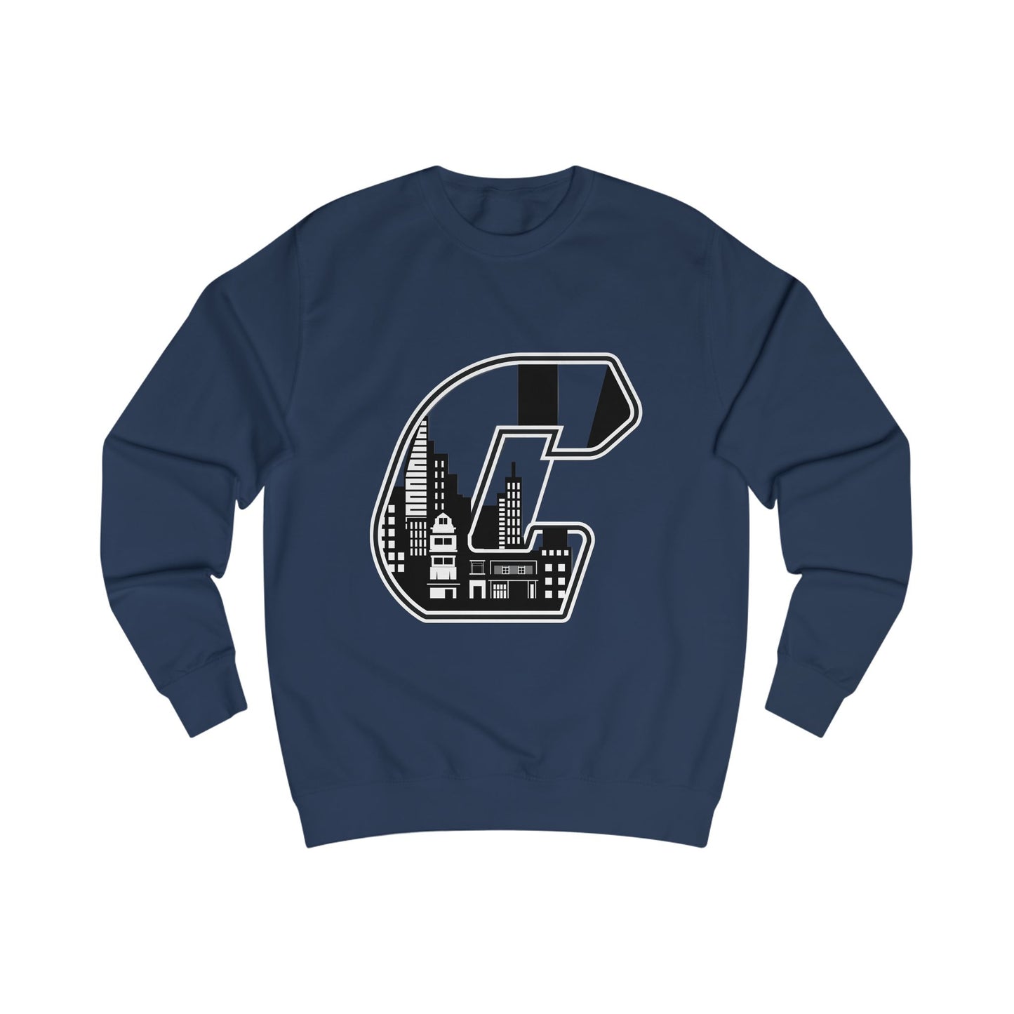 City C Graphic Unisex Sweatshirt - Cozy Urban Style