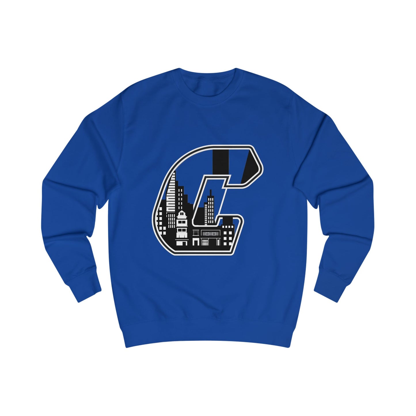 City C Graphic Unisex Sweatshirt - Cozy Urban Style