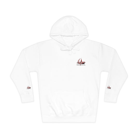A City Dripco. Unisex Fleece Hoodie with Nautical Design, Cozy Layer for Casual & Beachwear, Perfect Gift for Sailors & Ocean Lovers, Spring & Summer