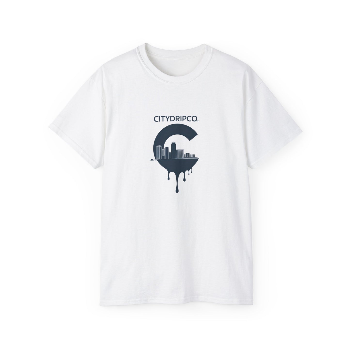 Citydripco. City C Unisex Ultra Cotton Tee - Urban Skyline Graphic Tee