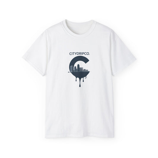 Citydripco. City C Unisex Ultra Cotton Tee - Urban Skyline Graphic Tee