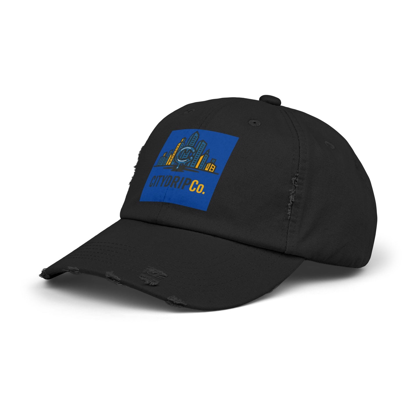 A Urban Distressed Cap | Trendy Baseball Hat for City Lovers, Casual Wear, Gift for Him/Her, Summer Accessory, Street Style