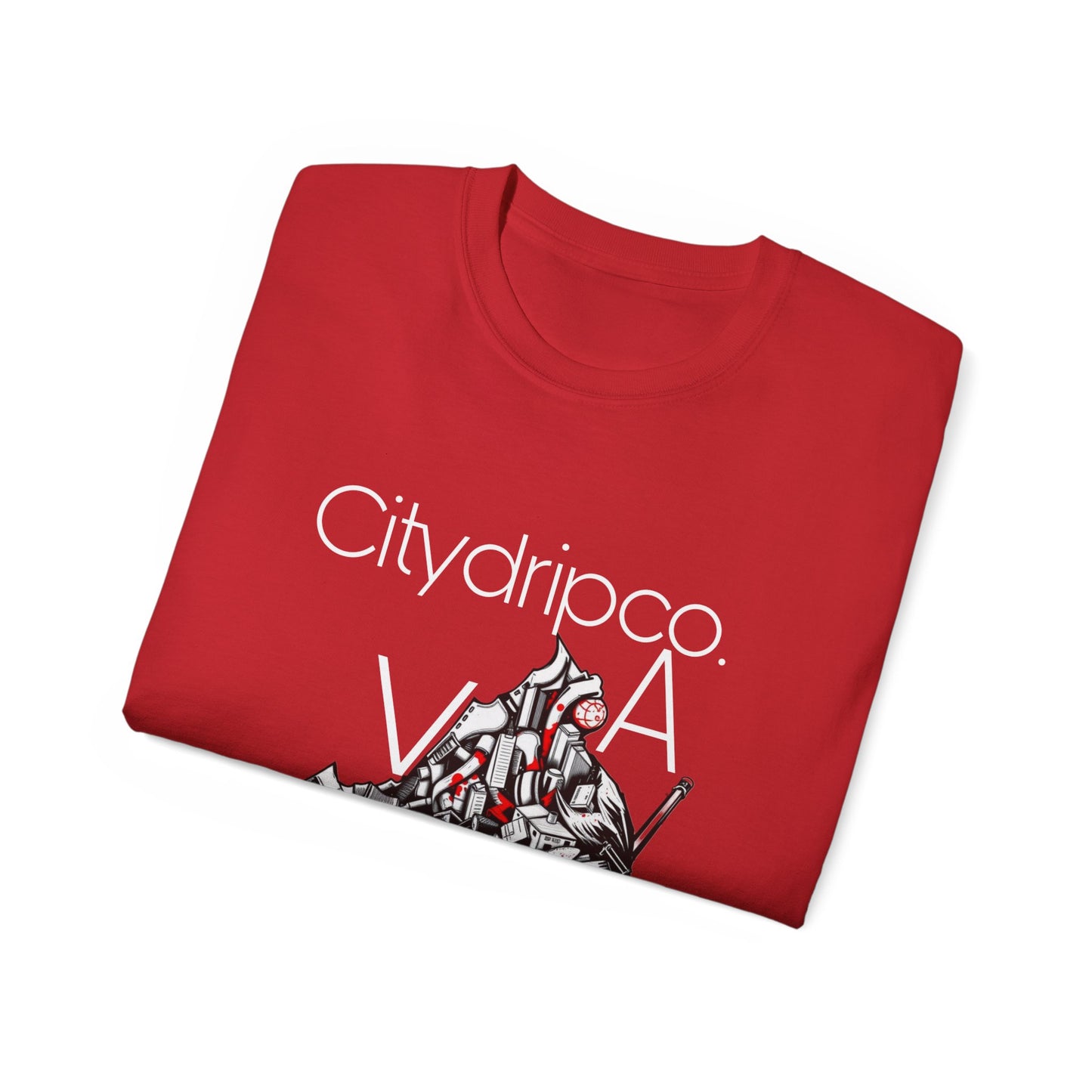 Citydripco. Virginia Unisex Ultra Cotton Tee - Urban Vibe Graphic T-Shirt