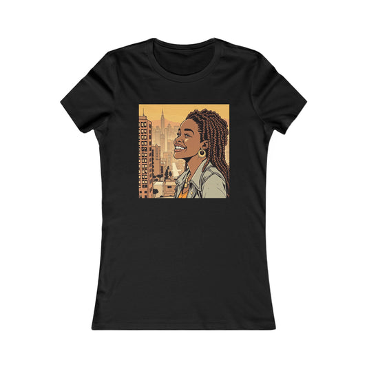 Pretty Loc  Women's Favorite Tee - Joyful City Vibes