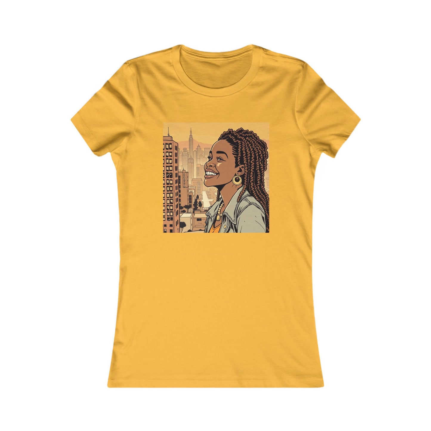 Pretty Loc  Women's Favorite Tee - Joyful City Vibes