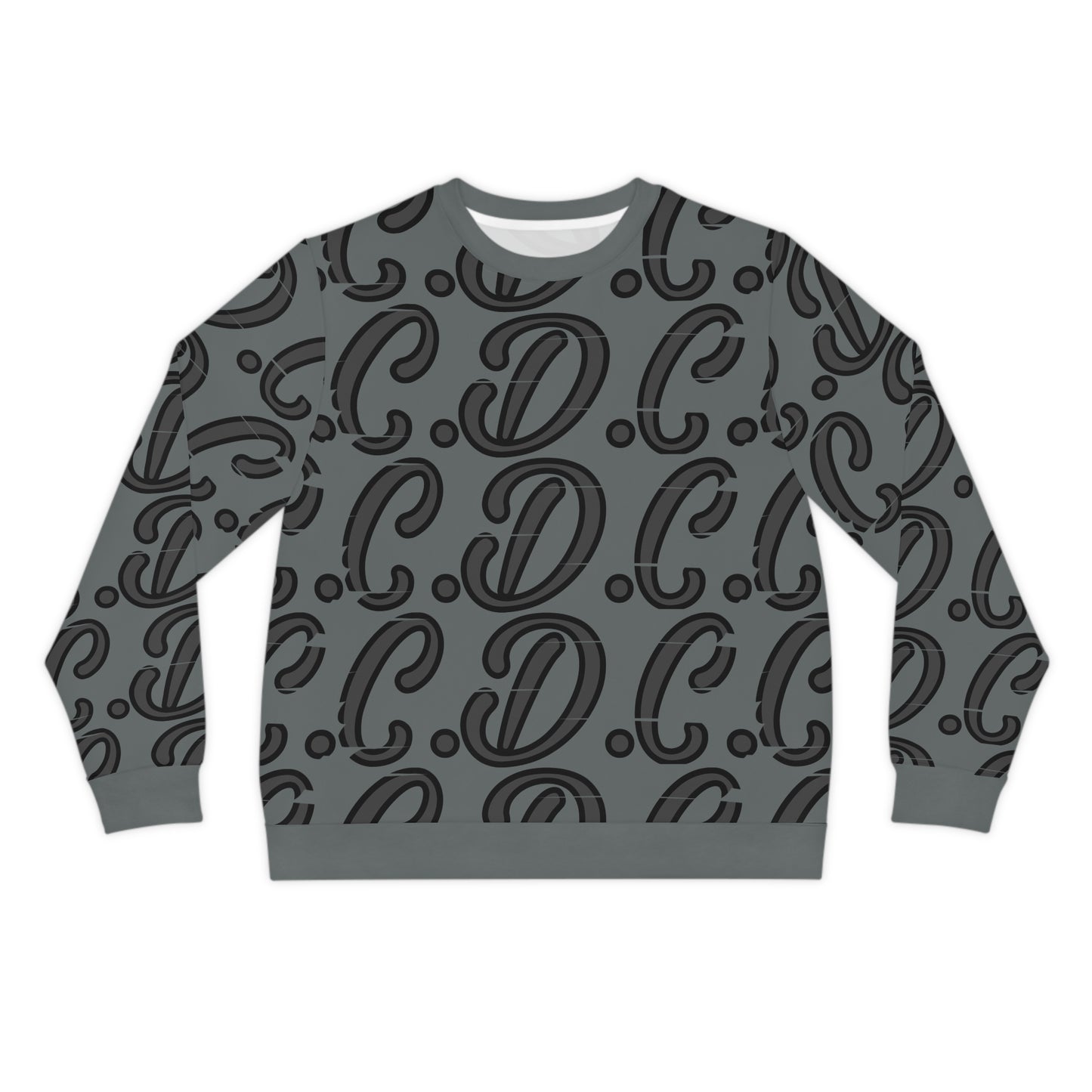 C.D.C. Monogram Lightweight Sweatshirt - Perfect for Casual Outings