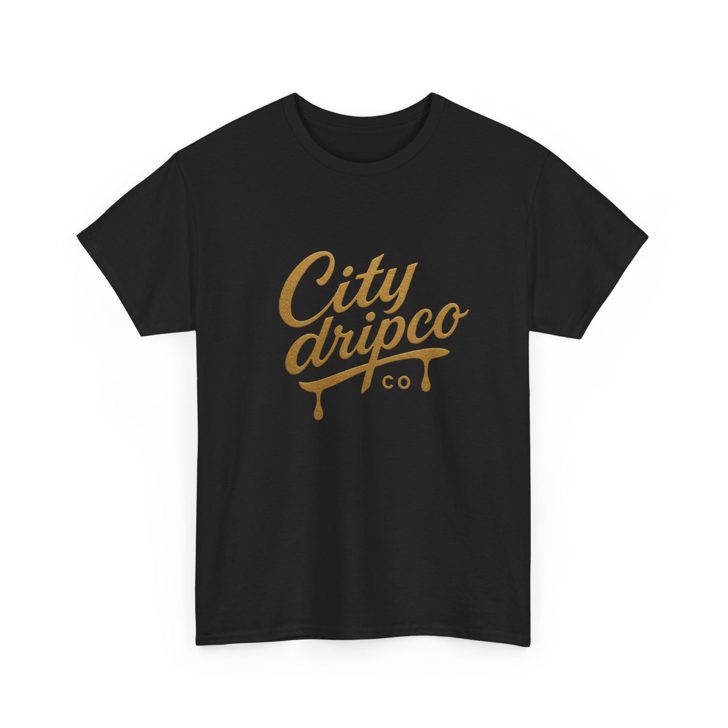 City Drip Co. Unisex Heavy Cotton Tee - Trendy Casual Wear, Street Style Fashion, Urban Apparel, Gift for Friends, Everyday Comfort