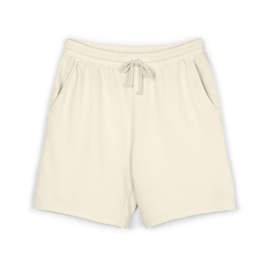 Lightweight Fleece Sweat Shorts — Garment-Dyed Casual Beach & Lounge Shorts