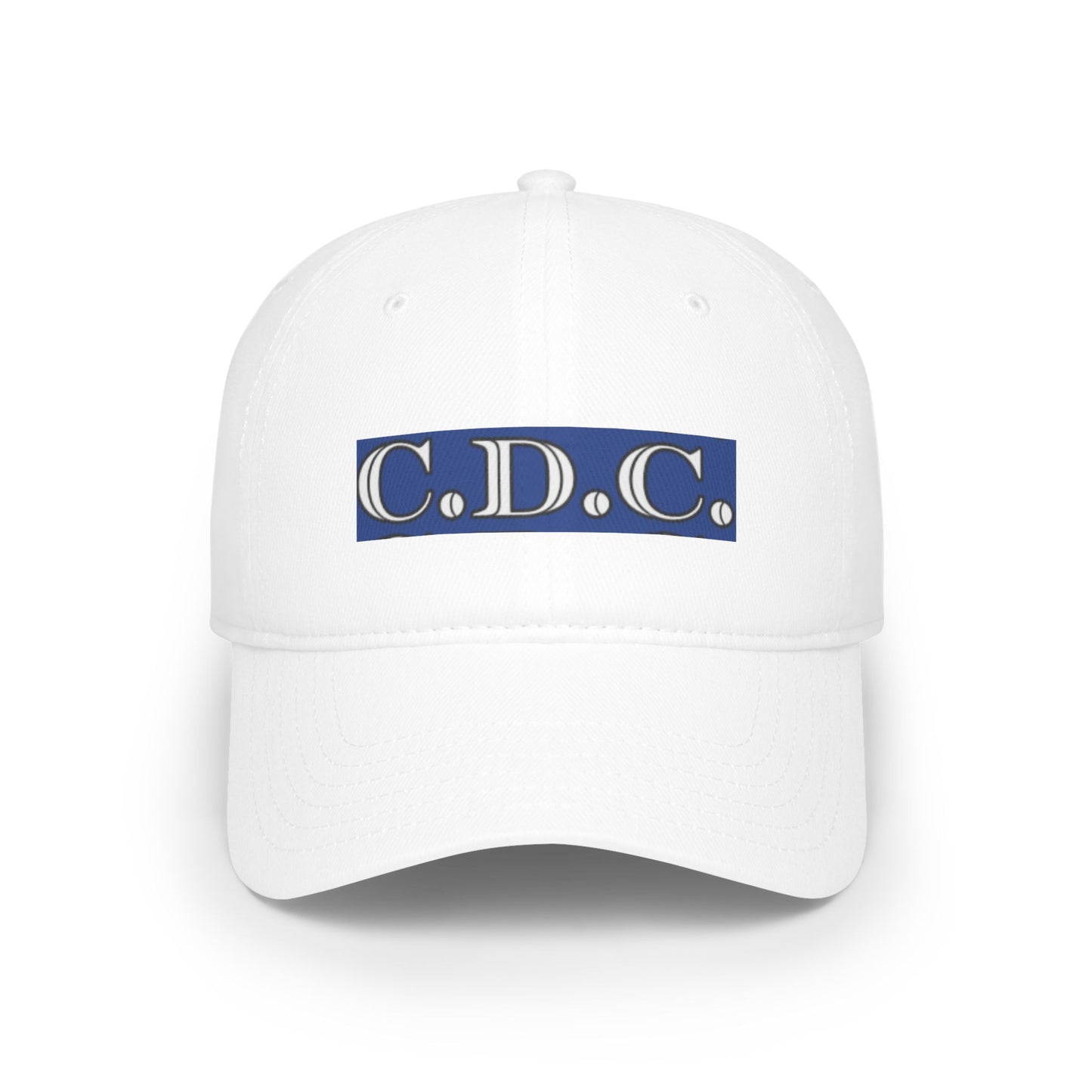 C.D.C. Monogram Low Profile Baseball Cap - Stylish & Comfortable Hat for Daily Wear