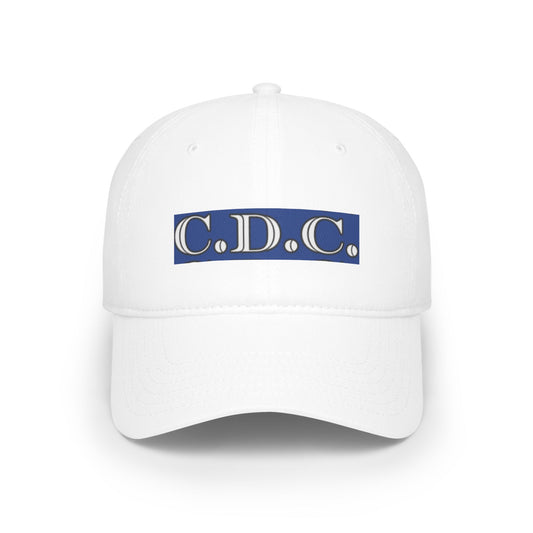 C.D.C. Monogram Low Profile Baseball Cap - Stylish & Comfortable Hat for Daily Wear