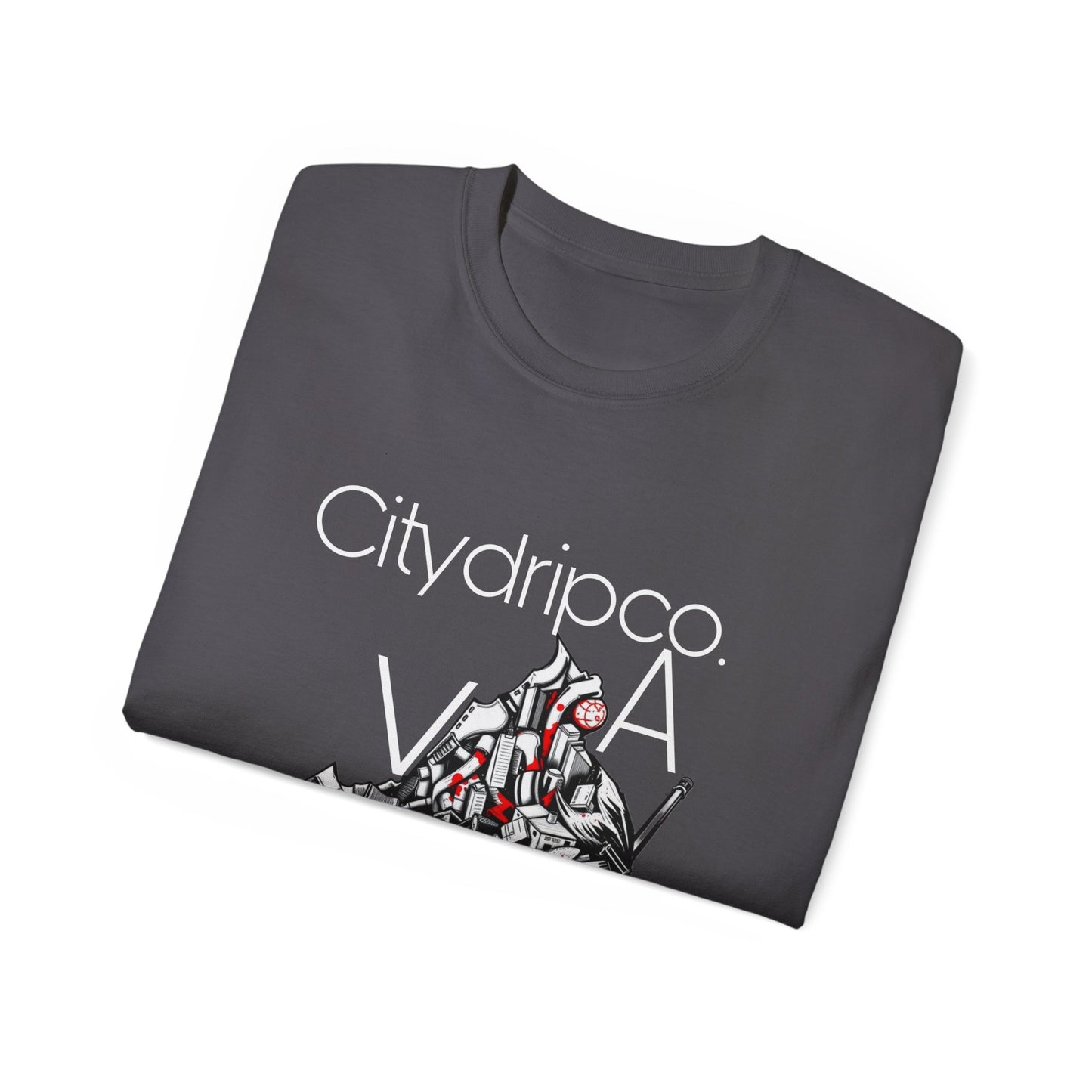 Citydripco. Virginia Unisex Ultra Cotton Tee - Urban Vibe Graphic T-Shirt