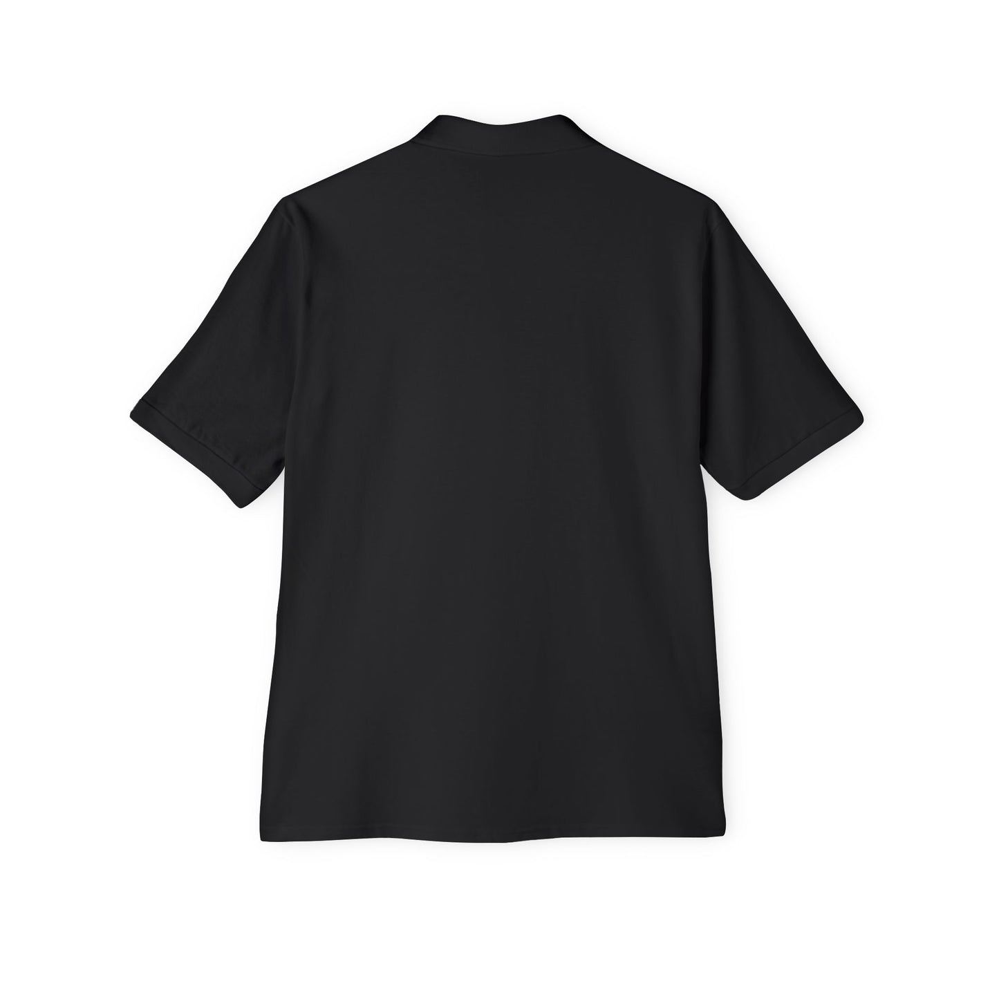 City Dripco. Men's Piqué Polo - Dripco Cityscape Design