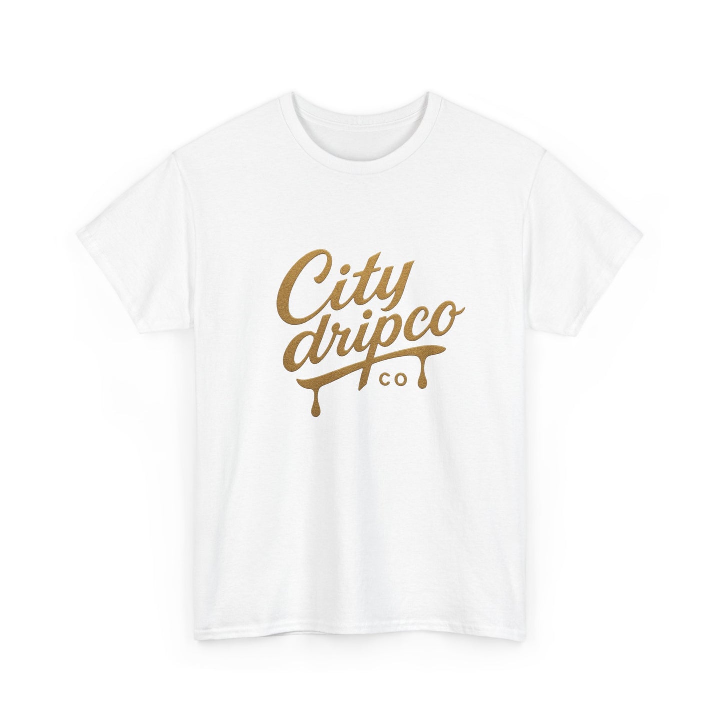 City Drip Co. Unisex Heavy Cotton Tee - Trendy Casual Wear, Street Style Fashion, Urban Apparel, Gift for Friends, Everyday Comfort