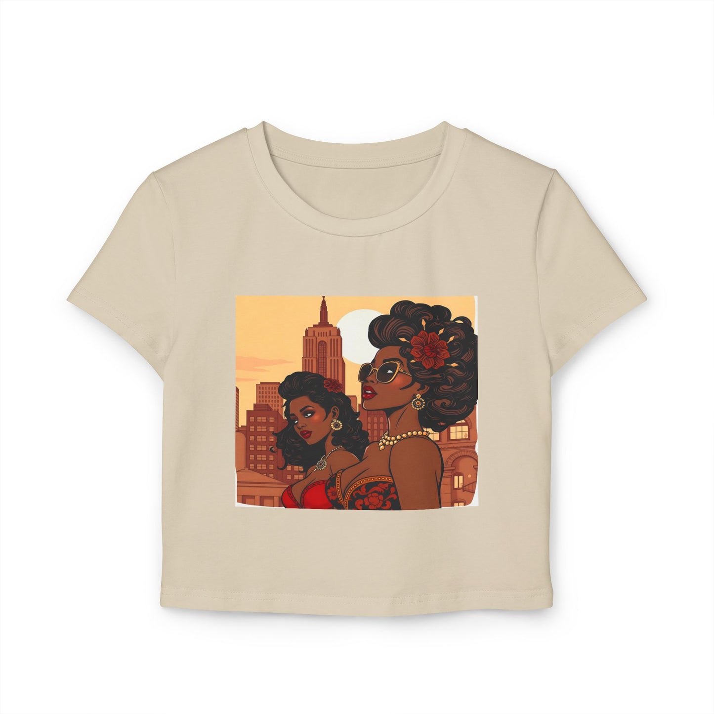 Homegirl Baby Tee for Women - Vintage Style Fashion Top