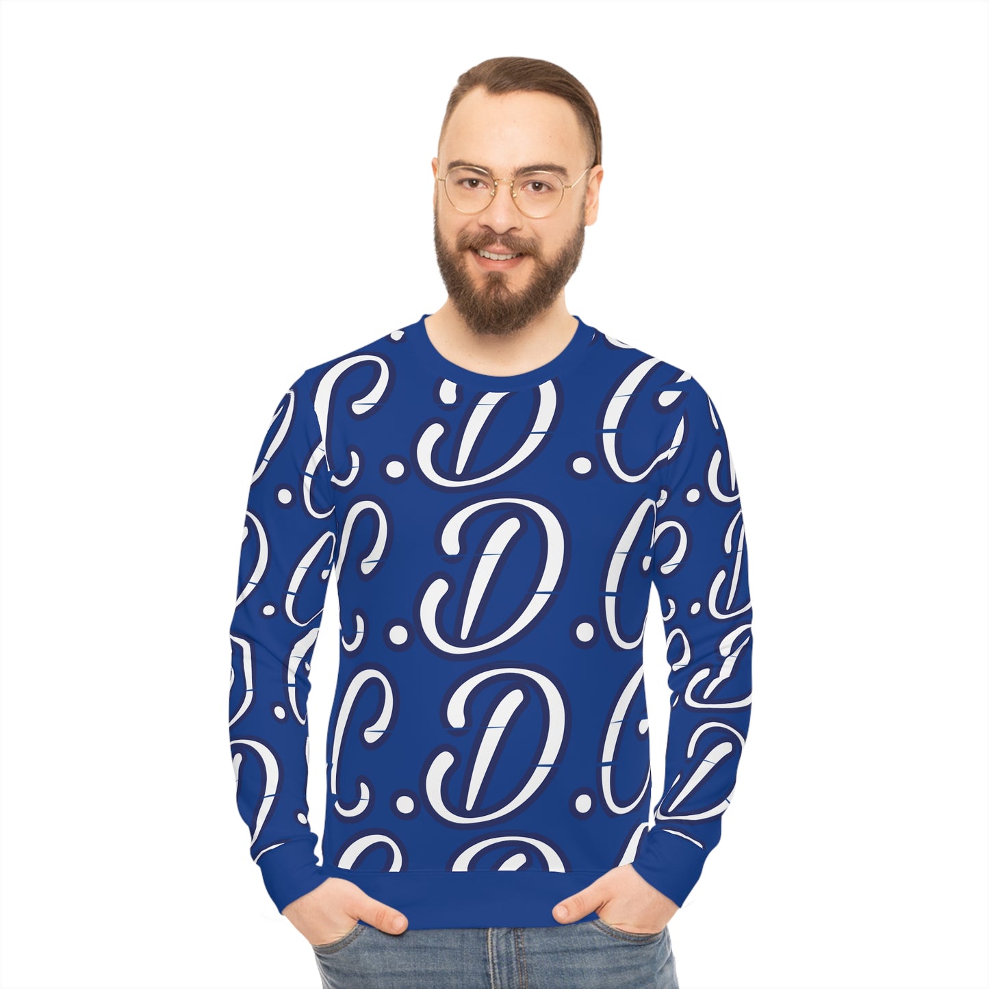 C.D.C. Monogram Lightweight Sweatshirt - Stylish & Cozy Casual Wear