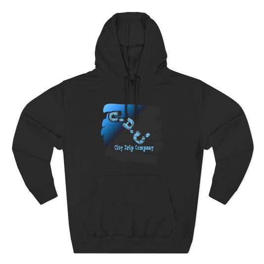 C.D.C. Signature Three-Panel Fleece Hoodie