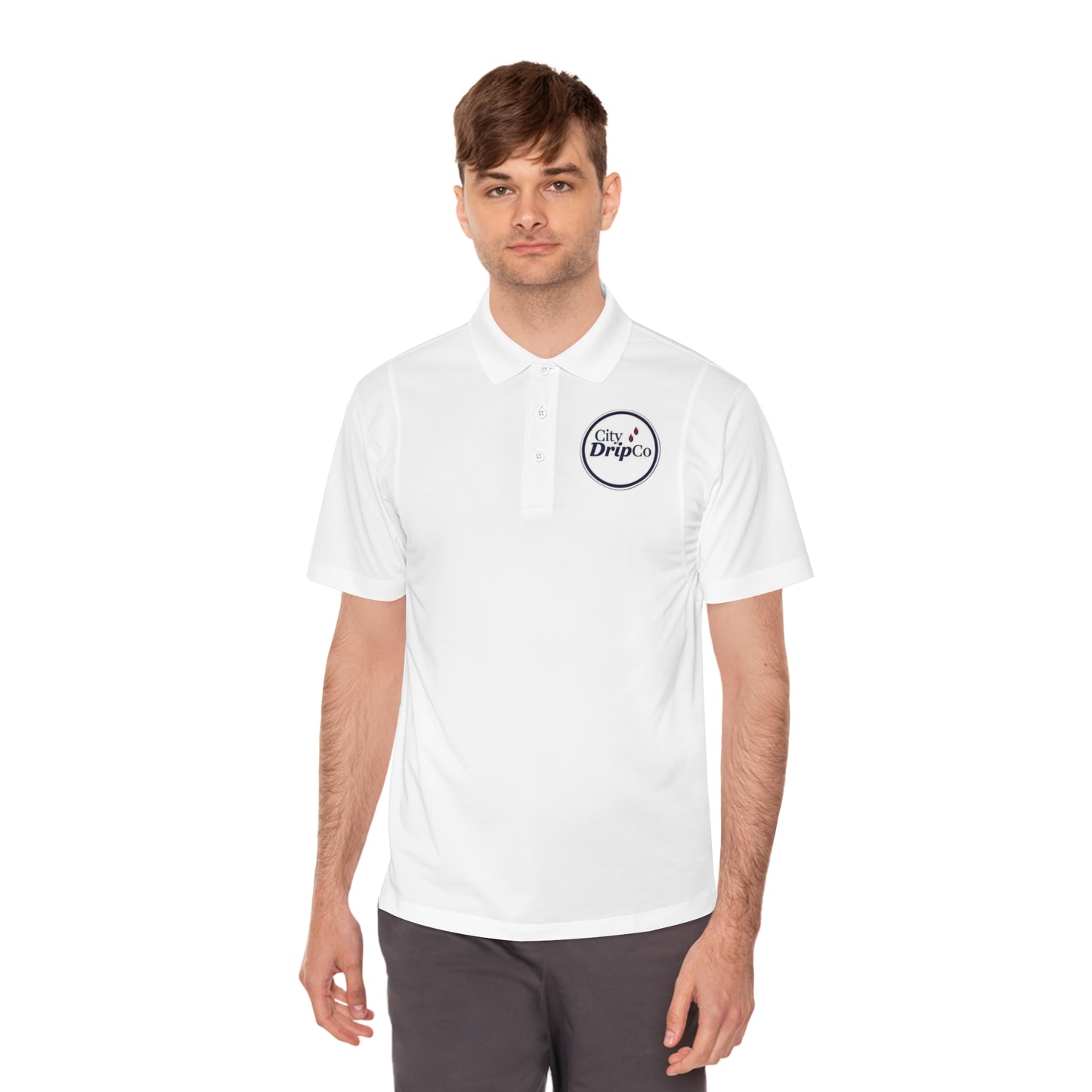 Men's Cityblues Polo Shirt - City DripCo Activewear