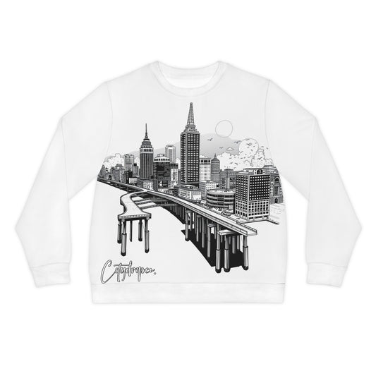 A Citydripco. Bridge Drip Lightweight Sweatshirt, Cityscape Apparel, Fashion Sweatshirt, Graphic Design Sweatshirt, Casual Streetwear, Unique [...]