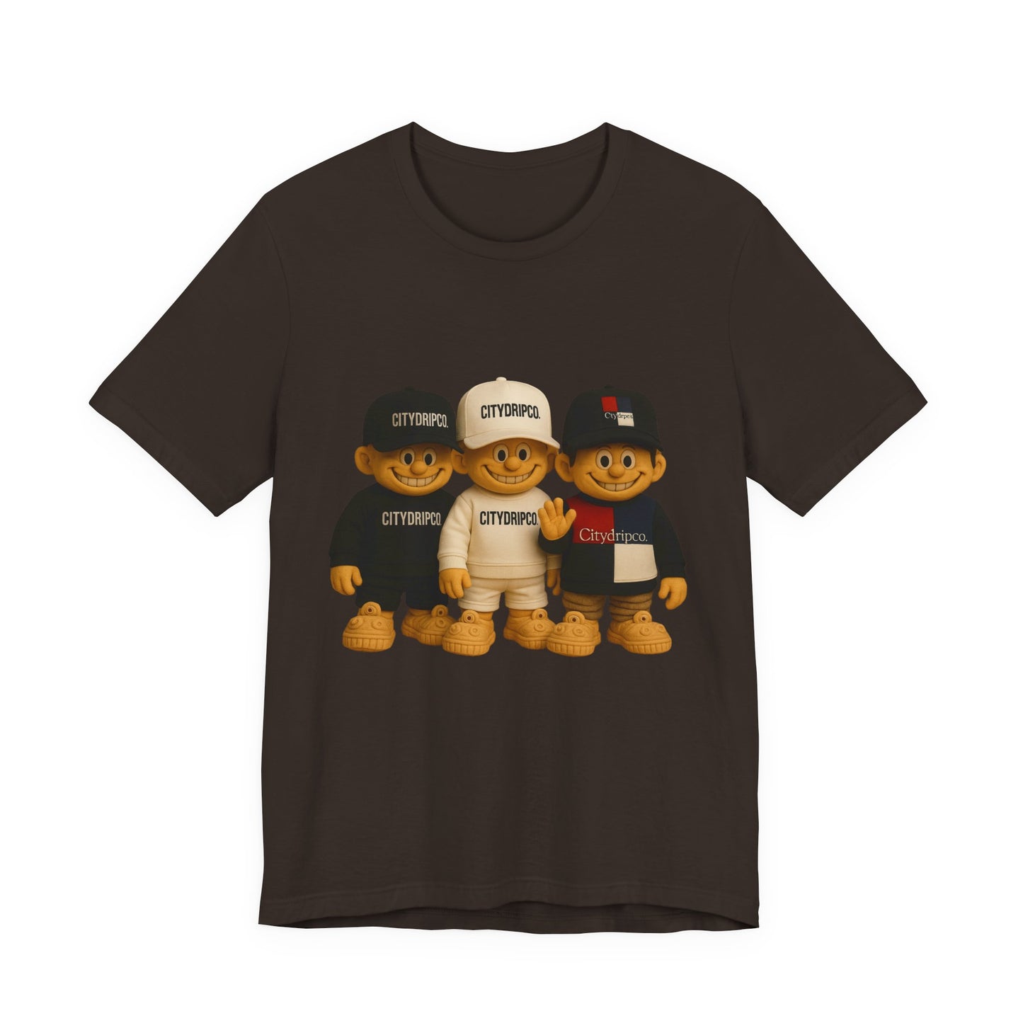 Citydripco Bears— Cute Triplet Doll Graphic Tee