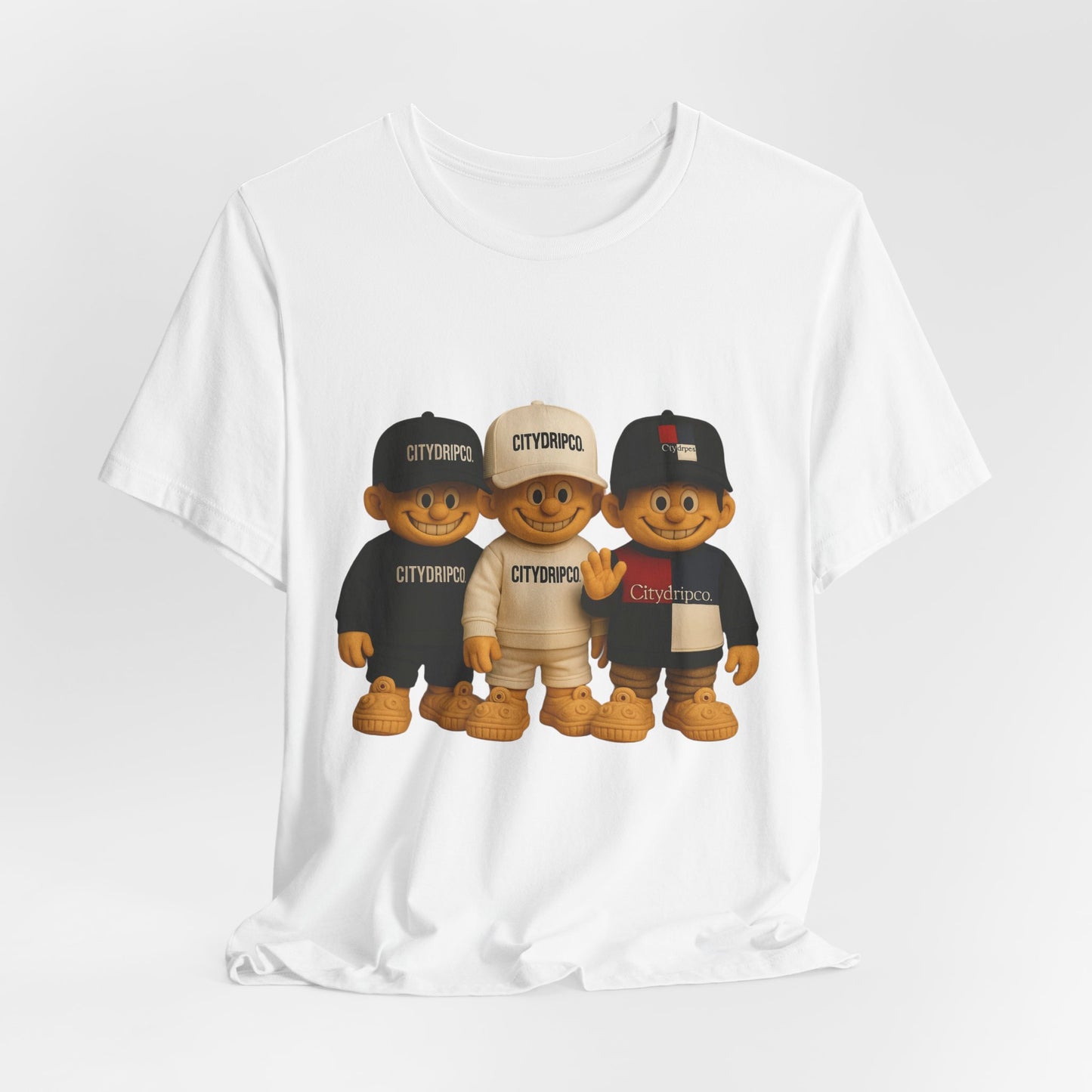 Citydripco Bears— Cute Triplet Doll Graphic Tee