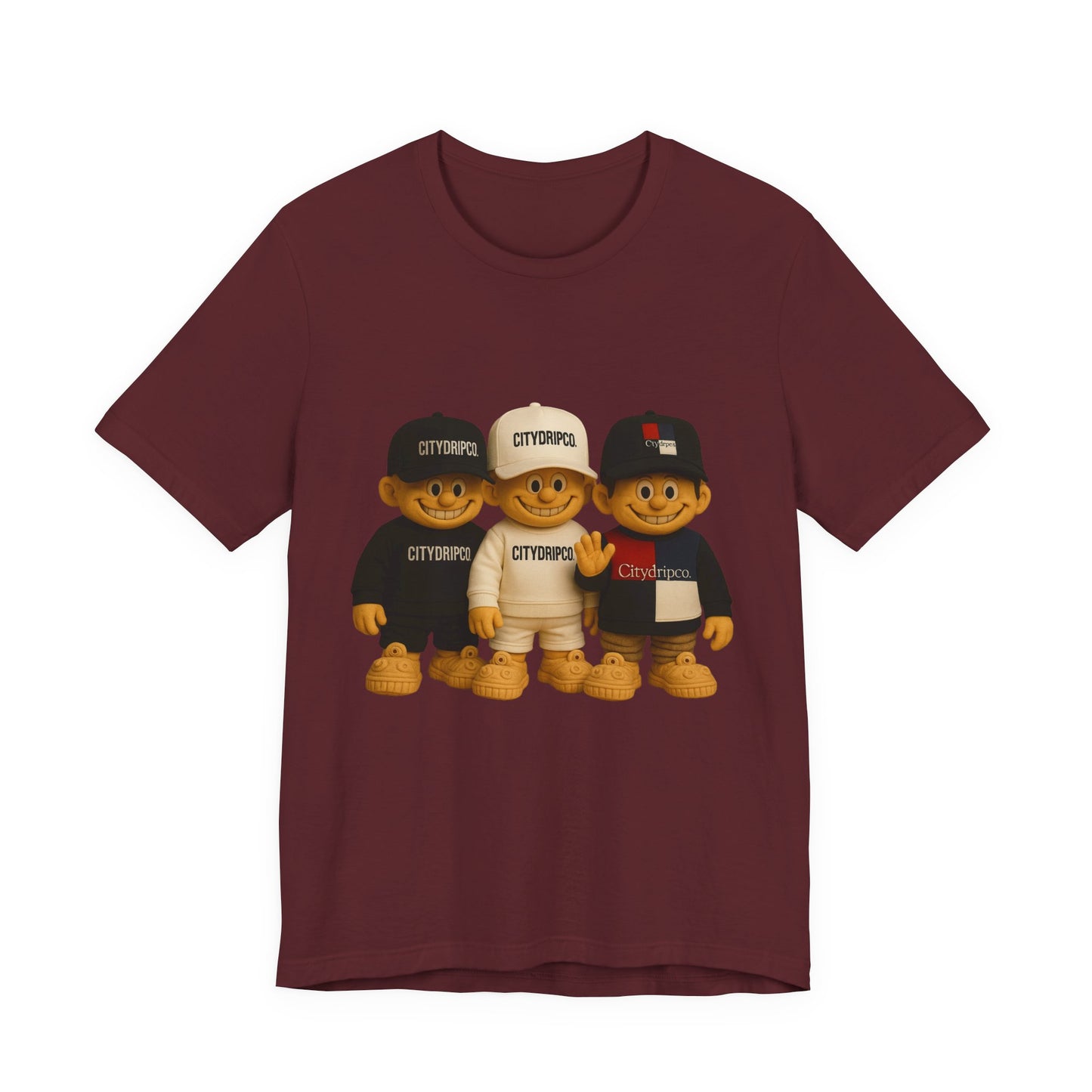 Citydripco Bears— Cute Triplet Doll Graphic Tee
