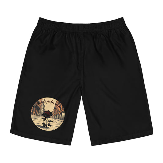 A Rose That Grew From Concrete Men's Board Shorts