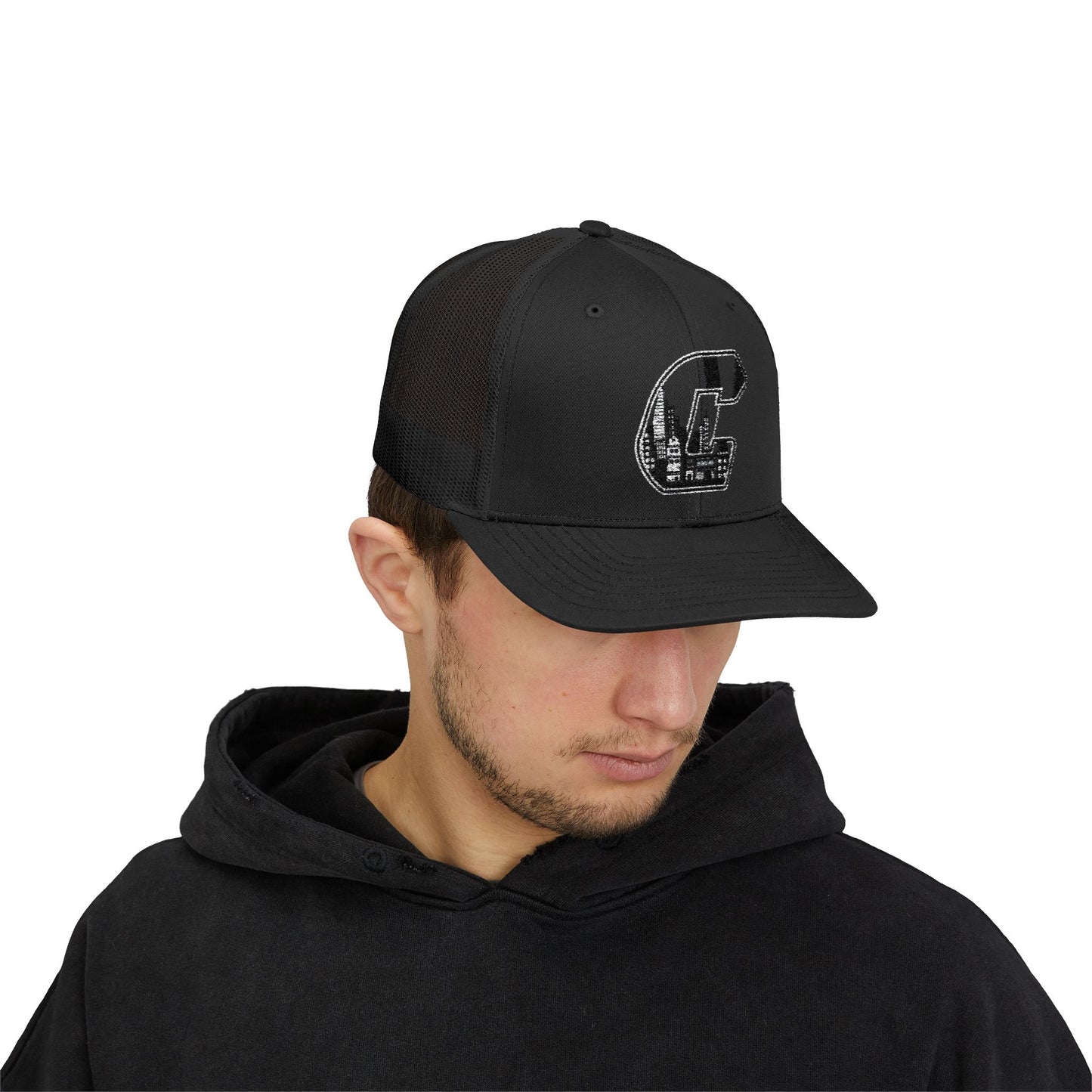 Citydripco. City C Stylish Snapback Trucker Cap with Embroidered Lettering, Trendy Hat for Casual Outings, Perfect Gift for Birthdays, Summer BBQs, and [...]