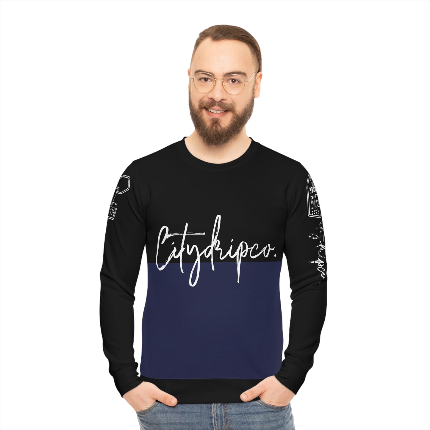A Citydripco. City C Deepwater Lightweight Sweatshirt - Casual Comfort Wear, Cozy Layering, Perfect Gift, Everyday Fashion, Unisex Lifestyle