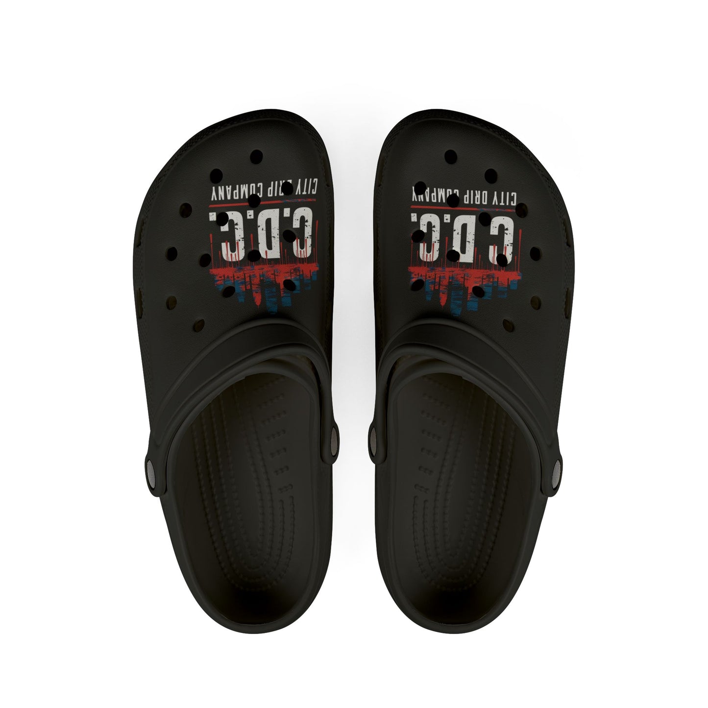 Mens Citydripco.  Red &Blue City Stylish EVA Foam Clogs with City Grip Design