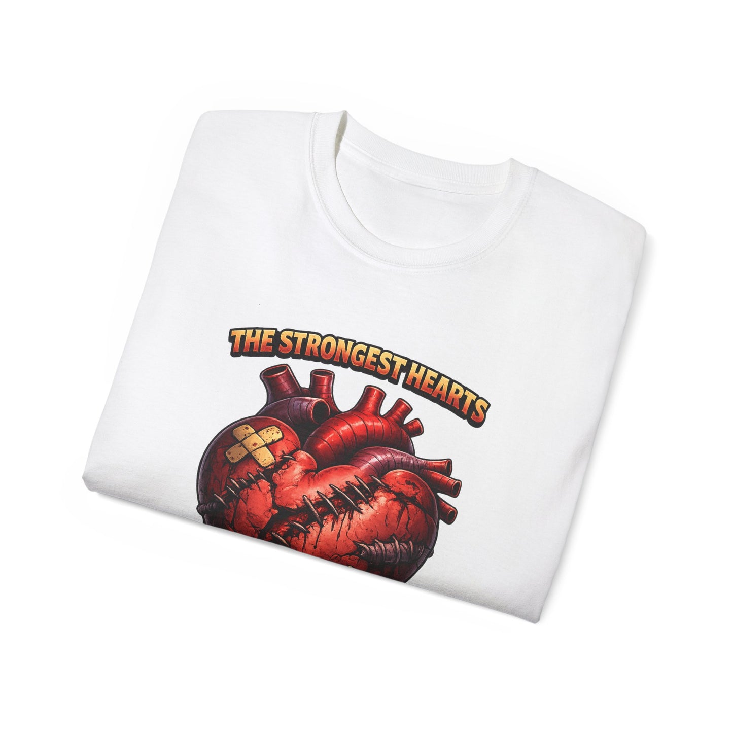 Citydripco — "The Strongest Hearts Have the Deepest Scars" Anatomical Heart Design