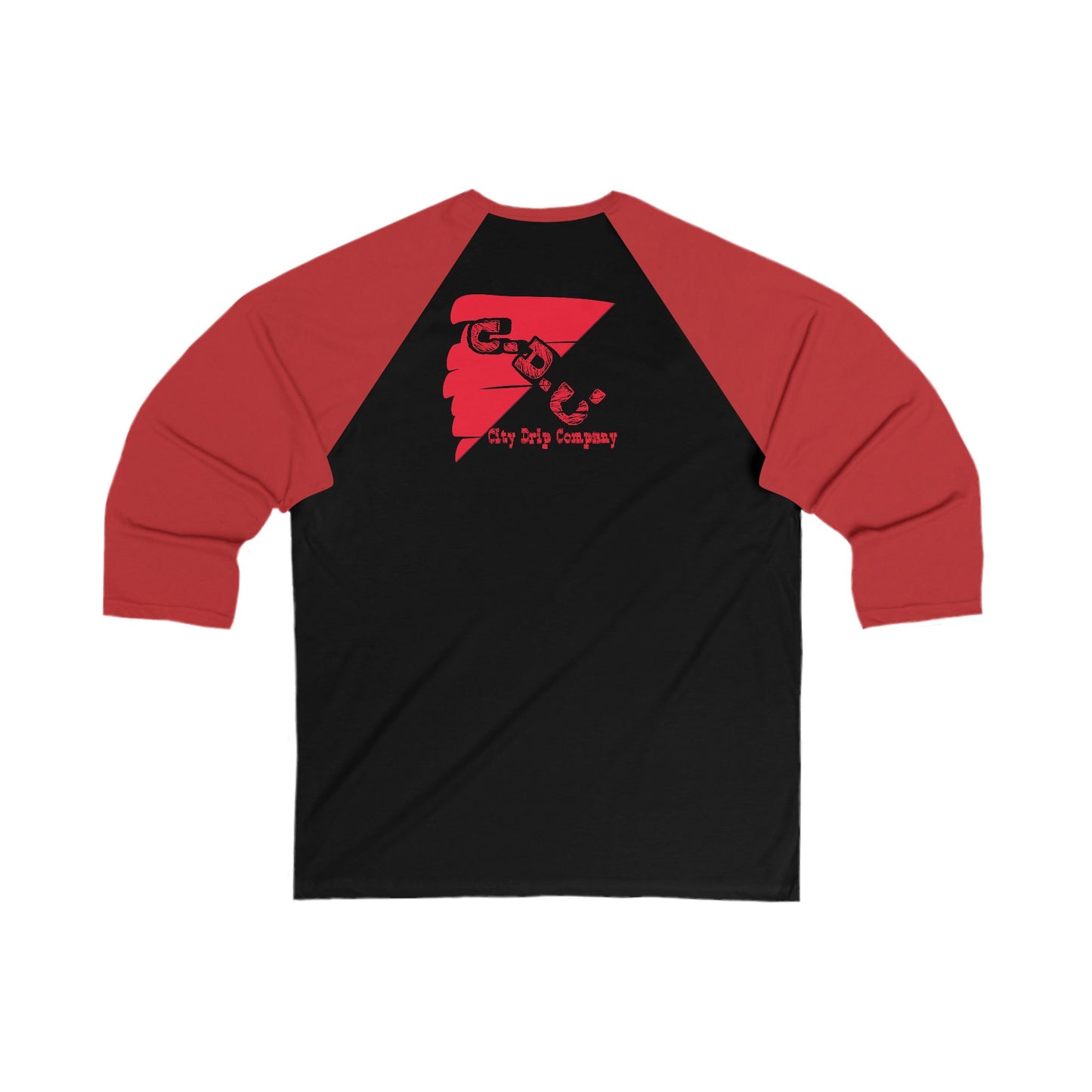 C.D.C. Signature Unisex 3\4 Sleeve Baseball Tee