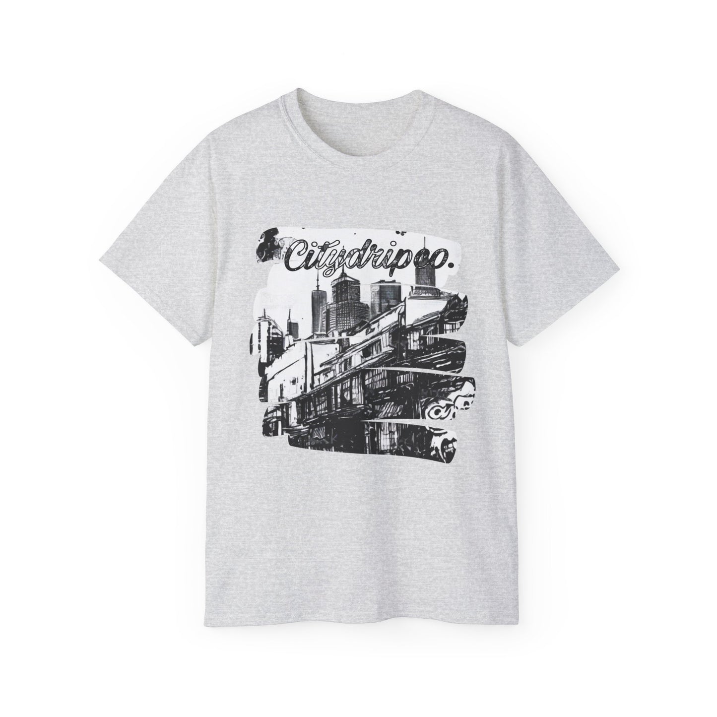 Citydripco. Urban Graffiti Ultra Cotton Tee - Urban Style T-Shirt for Trendsetters